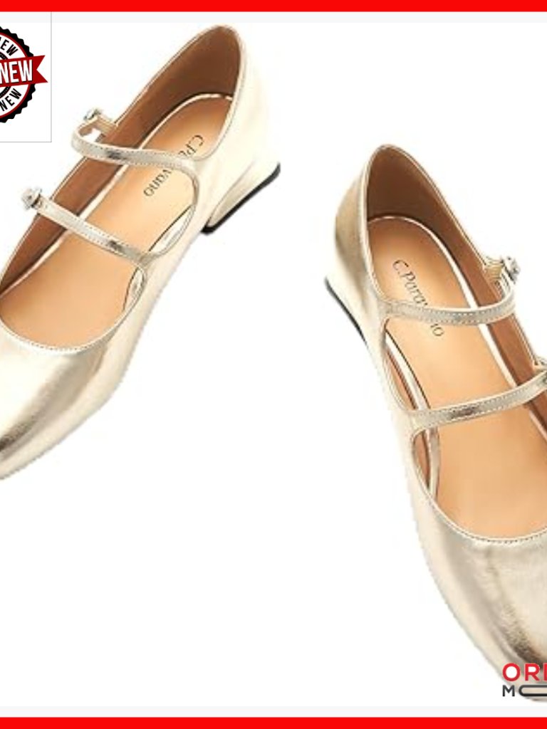 Women's Mary Jane Pumps With Square Toe And Low Block Heel